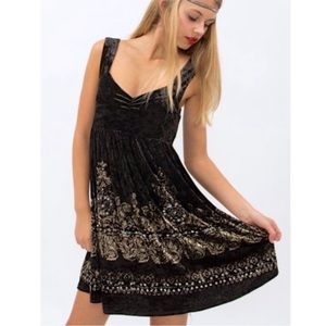Free People Velvet Dress NWT